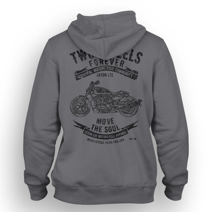 JL Soul Art Hood aimed at fans of Harley Davidson Sportster S Motorbike