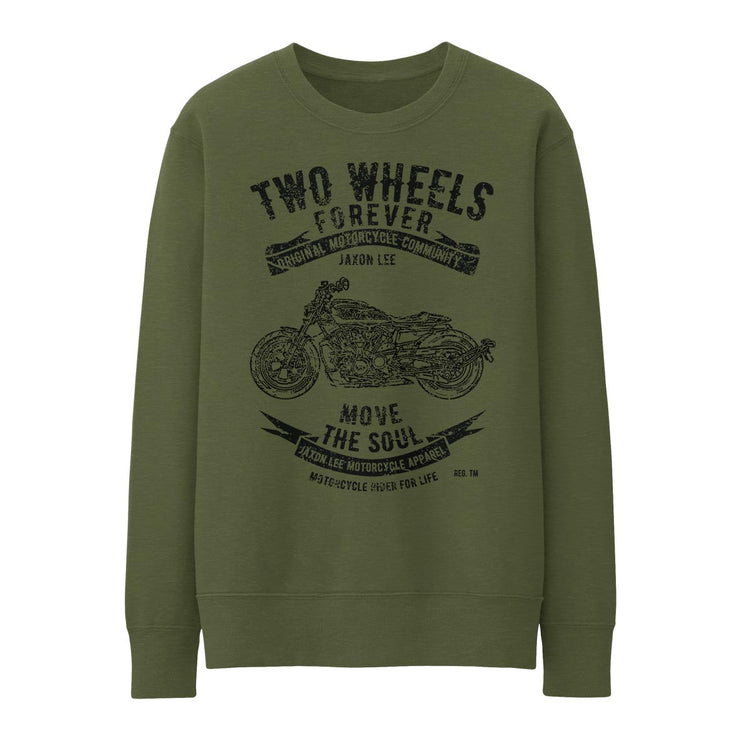 JL Soul Illustration for a Harley Davidson Sportster S Motorbike fan Jumper