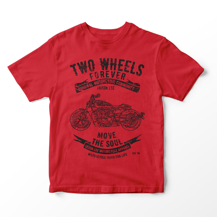 JL Soul Illustration for a Harley Davidson Sportster S Motorbike fan T-shirt