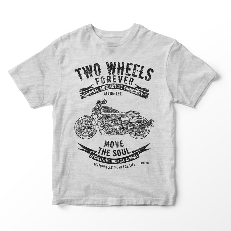 JL Soul Illustration for a Harley Davidson Sportster S Motorbike fan T-shirt