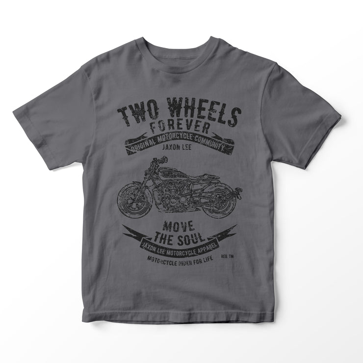 JL Soul Illustration for a Harley Davidson Sportster S Motorbike fan T-shirt