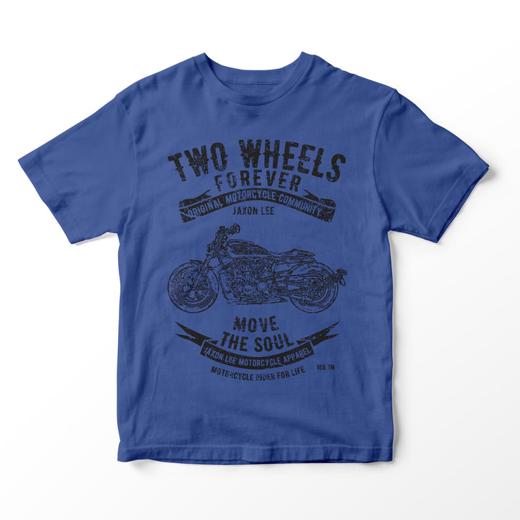 JL Soul Illustration for a Harley Davidson Sportster S Motorbike fan T-shirt