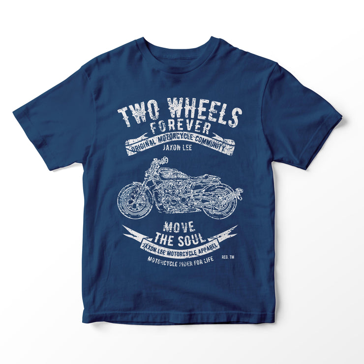 JL Soul Illustration for a Harley Davidson Sportster S Motorbike fan T-shirt