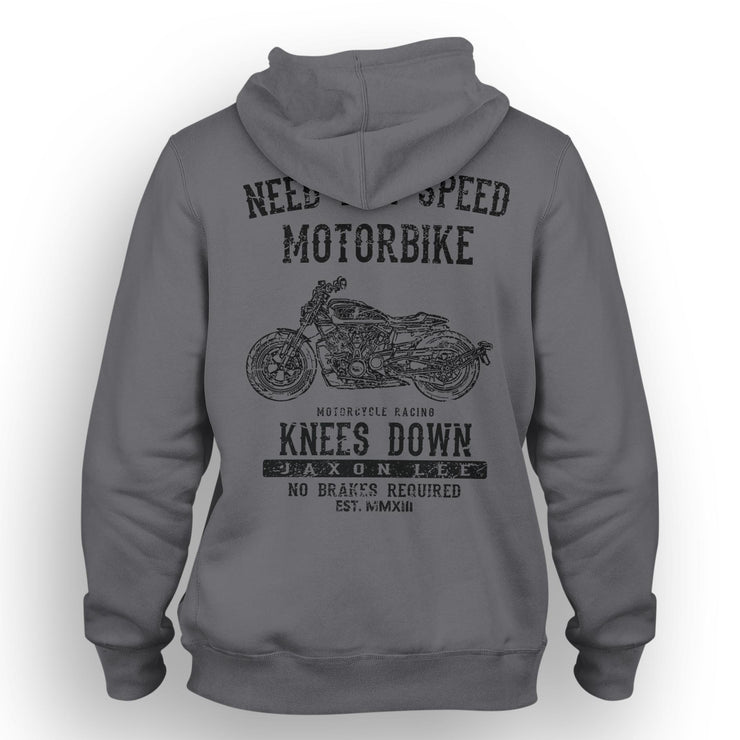 JL Speed Art Hood aimed at fans of Harley Davidson Sportster S Motorbike