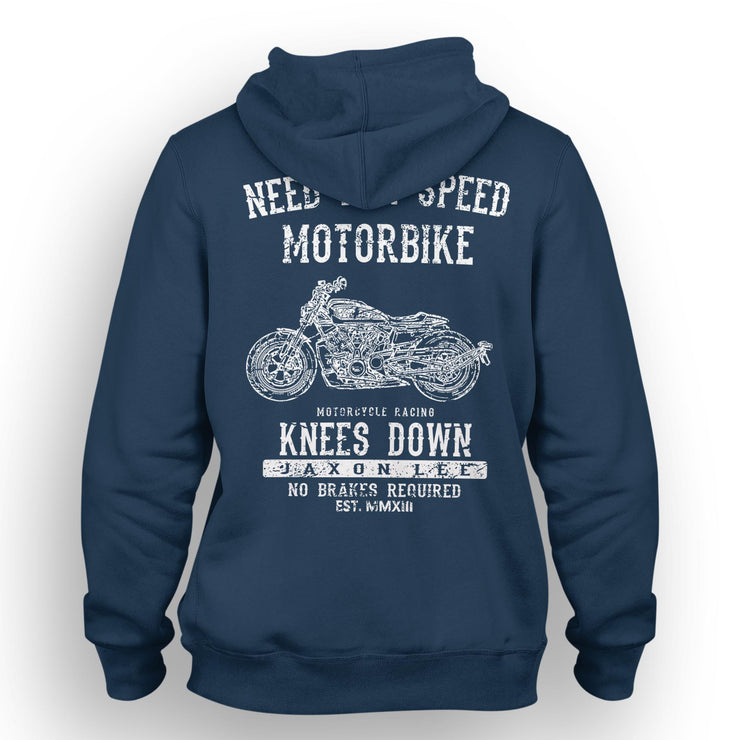 JL Speed Art Hood aimed at fans of Harley Davidson Sportster S Motorbike