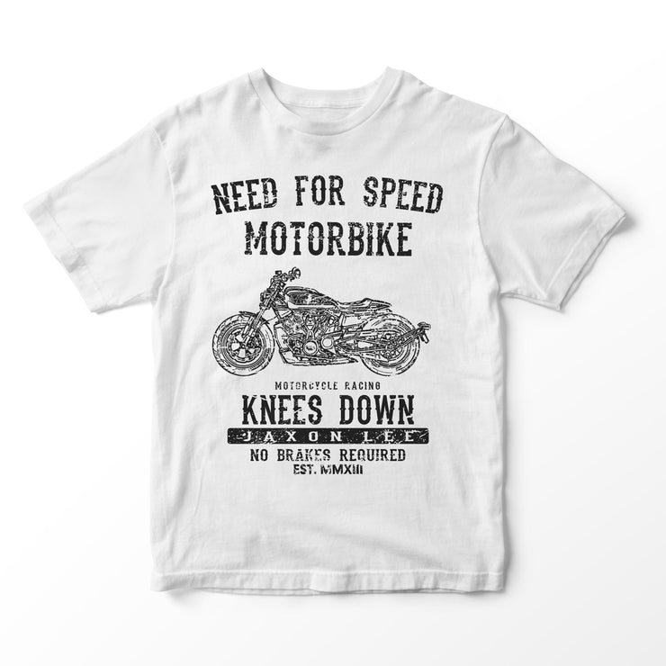 JL Speed Illustration for a Harley Davidson Sportster S Motorbike fan T-shirt