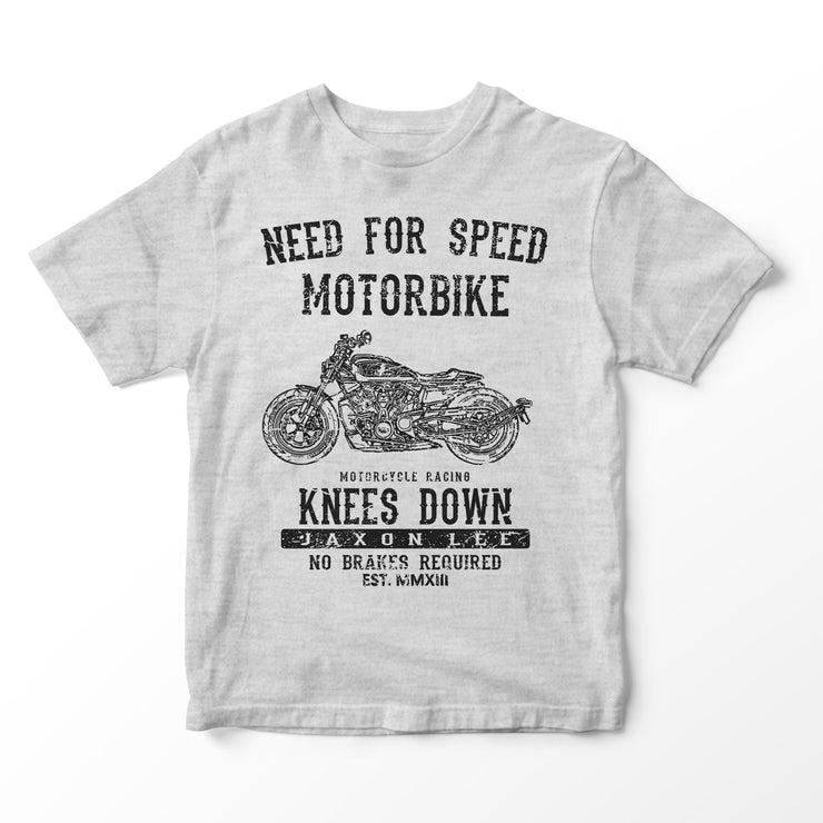JL Speed Illustration for a Harley Davidson Sportster S Motorbike fan T-shirt