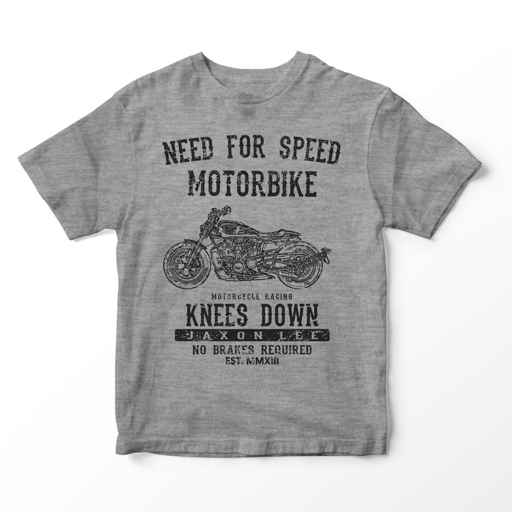 JL Speed Illustration for a Harley Davidson Sportster S Motorbike fan T-shirt