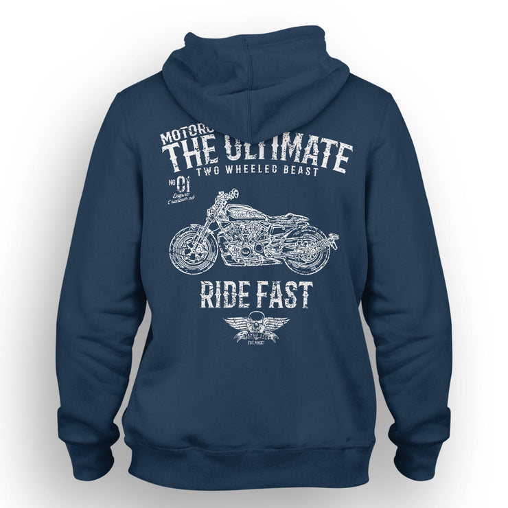 JL Ultimate Art Hood aimed at fans of Harley Davidson Sportster S Motorbike
