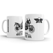 JL Illustration For A Honda Africa Twin 2016 Motorbike Fan – Gift Mug