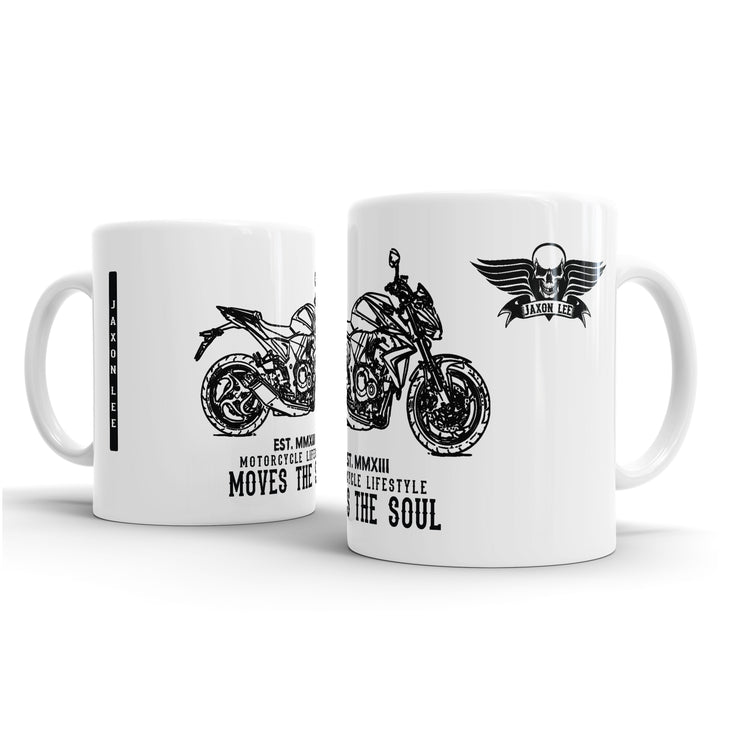 JL Illustration For A Honda CB1000R Motorbike Fan – Gift Mug