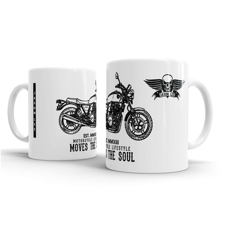 JL Illustration For A Honda CB1100 Motorbike Fan – Gift Mug