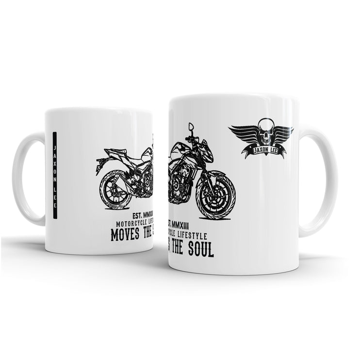 JL Illustration For A Honda CB500F ABS Motorbike Fan – Gift Mug