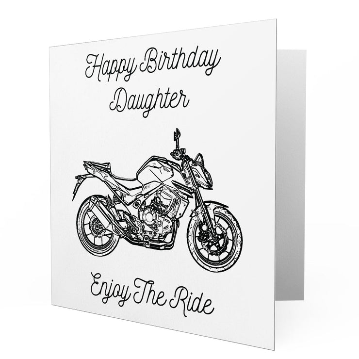 Jaxon Lee - Birthday Card for a Honda CB750 S Hornet Motorbike fan
