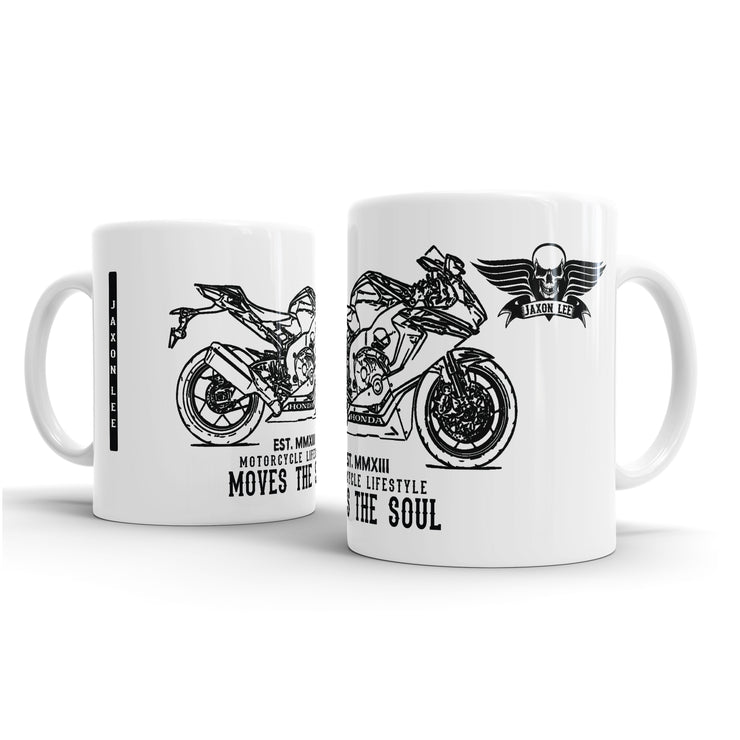 JL Illustration For A Honda CBR1000RR SP 2017 Motorbike Fan – Gift Mug