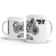 JL Illustration For A Honda CBR600F4 Motorbike Fan – Gift Mug