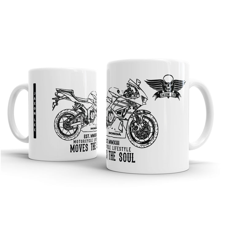 JL Illustration For A Honda CBR600RR 2014 Motorbike Fan – Gift Mug