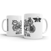 JL Illustration For A Honda CBR929RR 2000 Motorbike Fan – Gift Mug