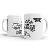 JL Illustration For A Honda Gold Wing F6B Motorbike Fan – Gift Mug