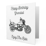 Jaxon Lee - Birthday Card for a Honda Magna VF750 Motorbike fan