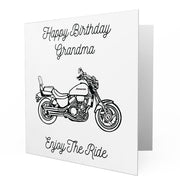 Jaxon Lee - Birthday Card for a Honda Magna VF750 Motorbike fan