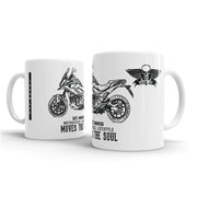 JL Illustration For A Honda NC750X DCT ABS Motorbike Fan – Gift Mug