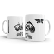JL Illustration For A Honda NM4 Motorbike Fan – Gift Mug