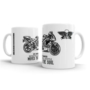 JL Illustration For A Honda RC51 RVT 1000 Motorbike Fan – Gift Mug