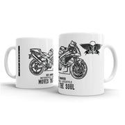 JL Illustration For A Honda RC51 Motorbike Fan – Gift Mug