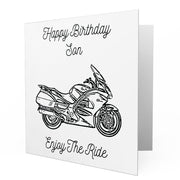 Jaxon Lee - Birthday Card for a Honda ST1300 Pan European Motorbike fan