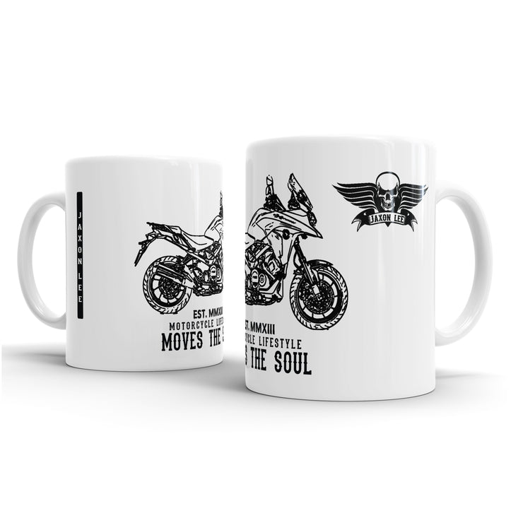 JL Illustration For A Honda VFR800X Crossrunner Motorbike Fan – Gift Mug