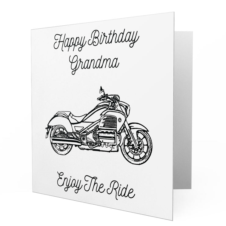 Jaxon Lee - Birthday Card for a Honda Valkyrie 2015 Motorbike fan