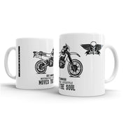 JL Illustration For A Honda XR650L Motorbike Fan – Gift Mug