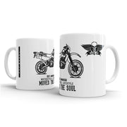 JL Illustration For A Honda XR650L Motorbike Fan – Gift Mug