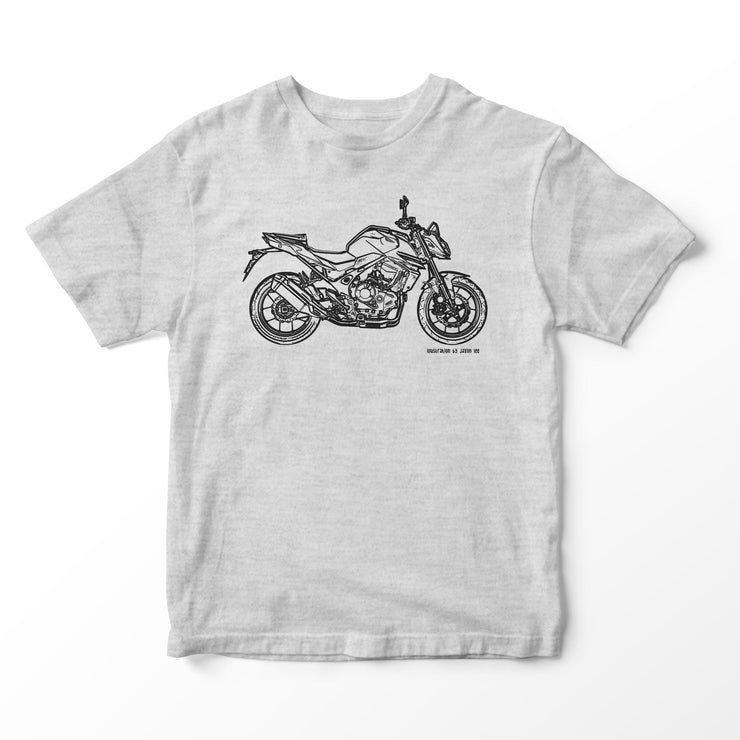 JL Illustration For A Honda CB750 Hornet Motorbike Fan T-shirt