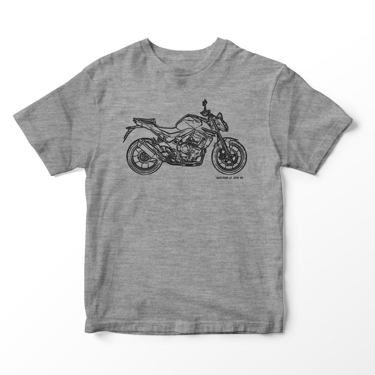 JL Illustration For A Honda CB750 Hornet Motorbike Fan T-shirt