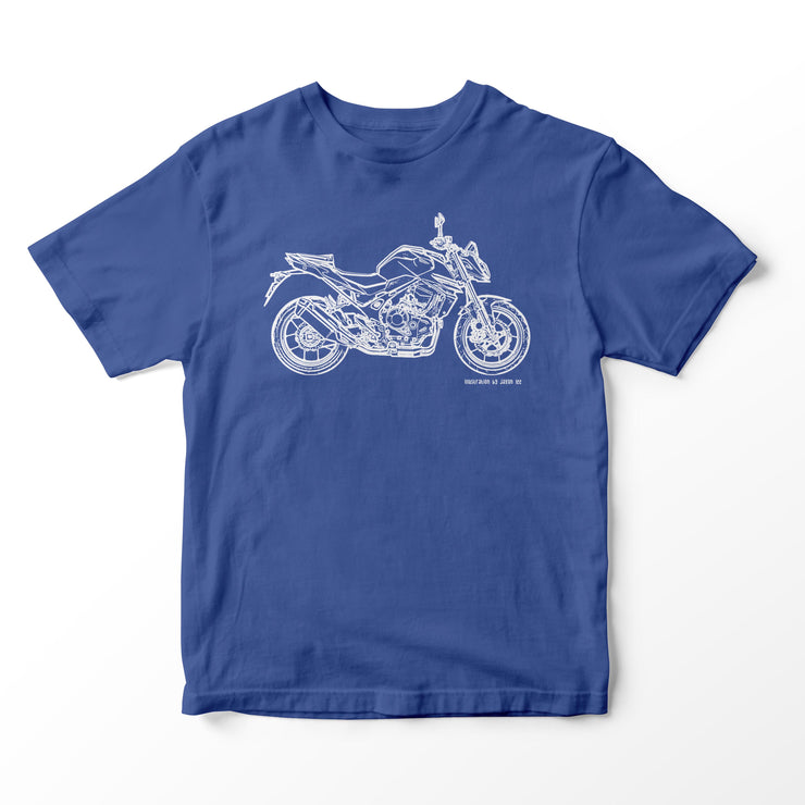 JL Illustration For A Honda CB750 Hornet Motorbike Fan T-shirt