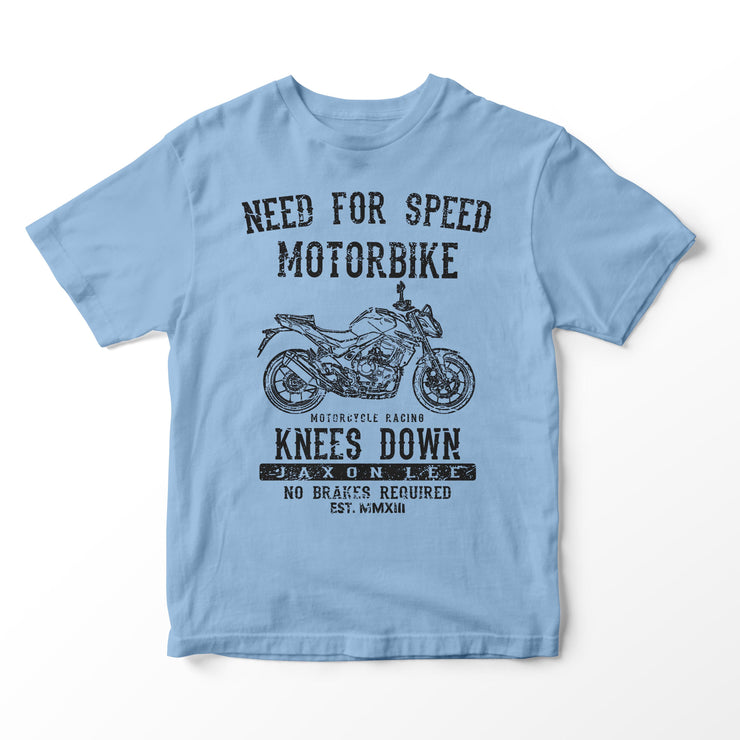 JL Speed Illustration for a Honda CB750 Hornet Motorbike fan T-shirt