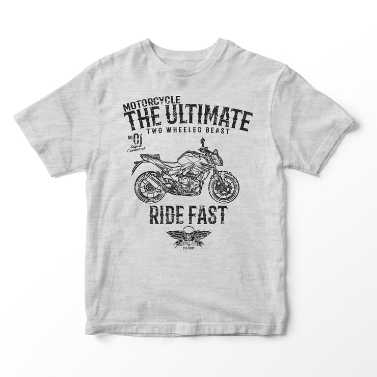 JL Ultimate Illustration for a Honda CB750 Hornet Motorbike fan T-shirt