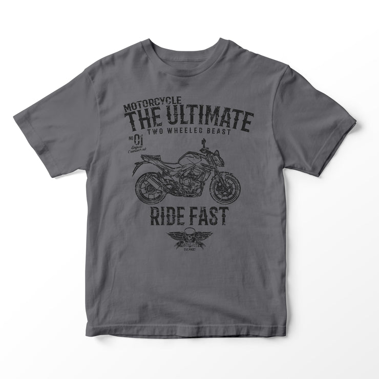 JL Ultimate Illustration for a Honda CB750 Hornet Motorbike fan T-shirt