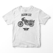 JL Basic Illustration for a Honda CB125S Motorbike fan T-shirt