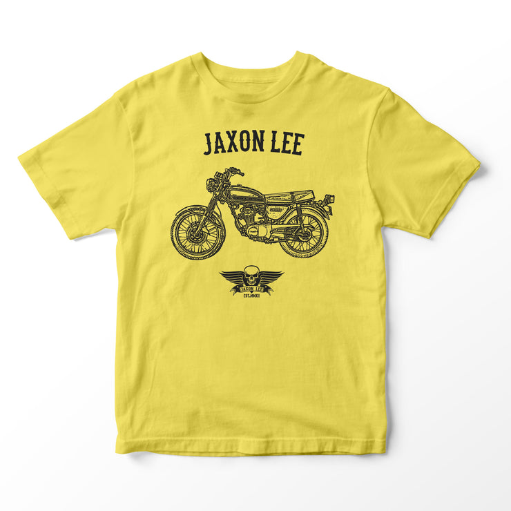 JL Basic Illustration for a Honda CB125S Motorbike fan T-shirt