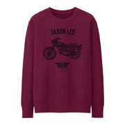 JL Basic Illustration for a Honda CB125S Motorbike fan Jumper