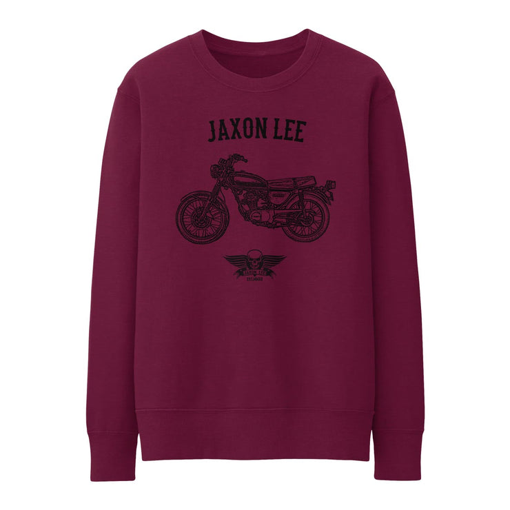 JL Basic Illustration for a Honda CB125S Motorbike fan Jumper