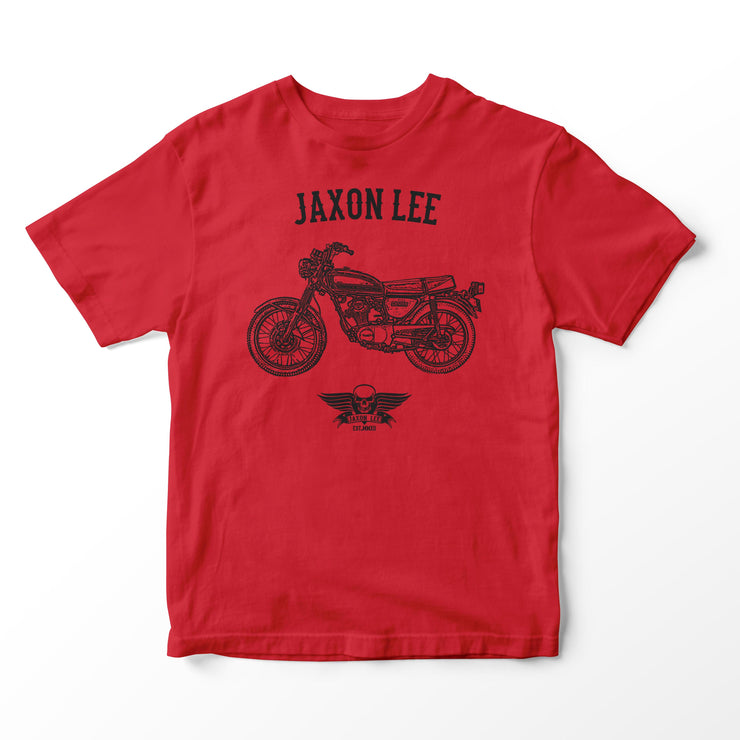 JL Basic Illustration for a Honda CB125S Motorbike fan T-shirt