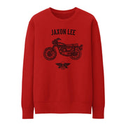 JL Basic Illustration for a Honda CB125S Motorbike fan Jumper