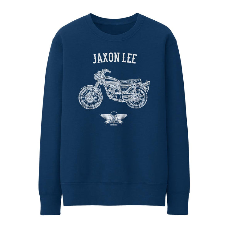 JL Basic Illustration for a Honda CB125S Motorbike fan Jumper