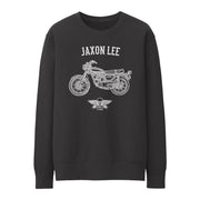 JL Basic Illustration for a Honda CB125S Motorbike fan Jumper