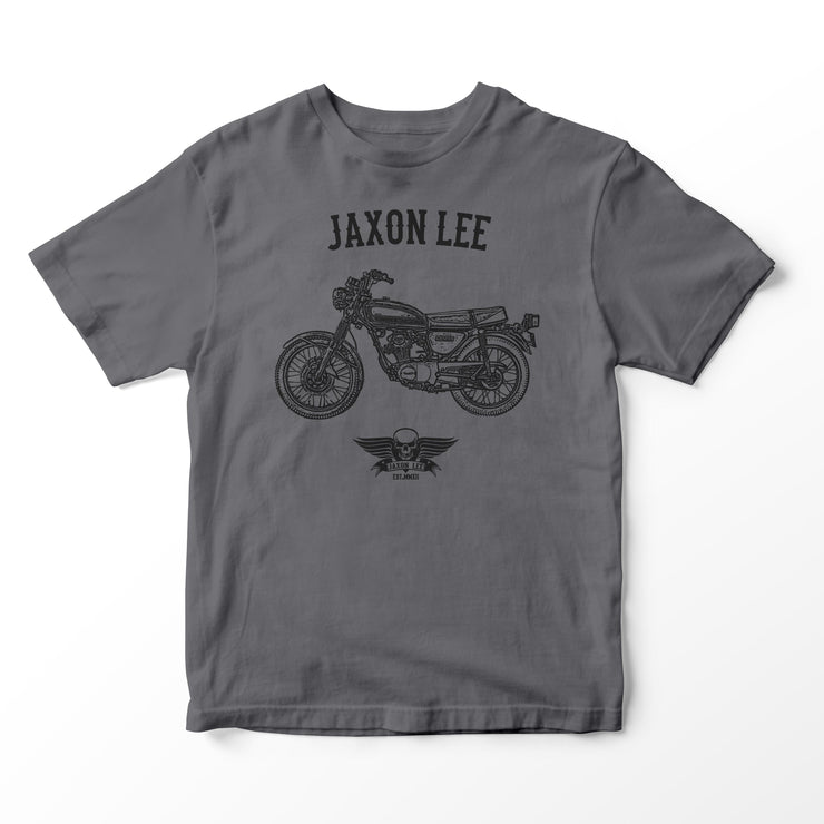 JL Basic Illustration for a Honda CB125S Motorbike fan T-shirt