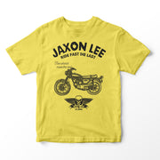 JL Ride Illustration for a Honda CB125S Motorbike fan T-shirt